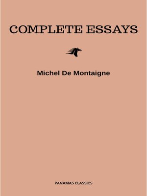 cover image of Complete Essays